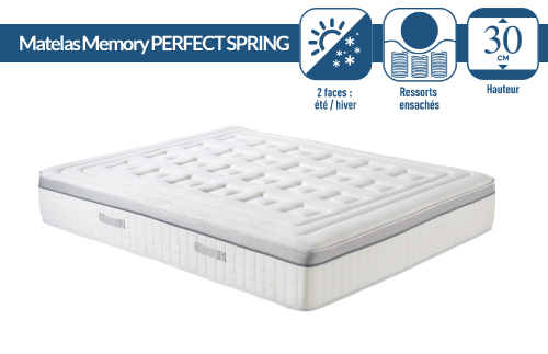Matelas Memory Perfect spring